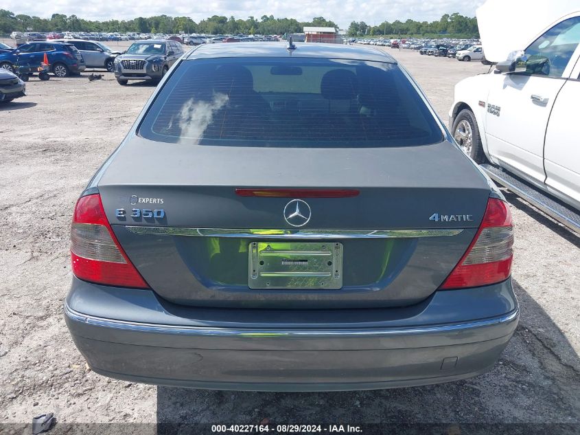 2008 Mercedes-Benz E 350 4Matic VIN: WDBUF87X38B309395 Lot: 40227164