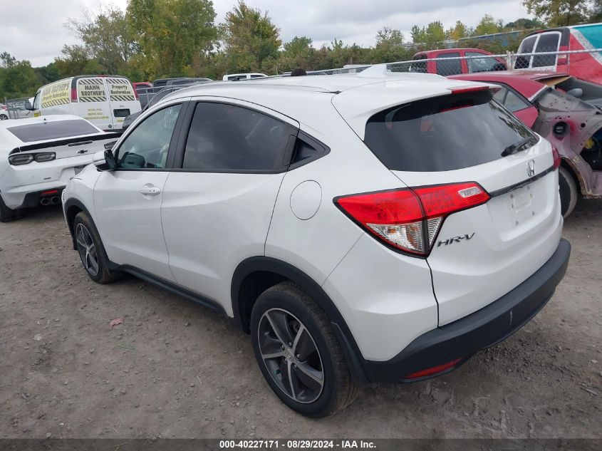 2022 Honda Hr-V Awd Ex VIN: 3CZRU6H5XNM707152 Lot: 40227171