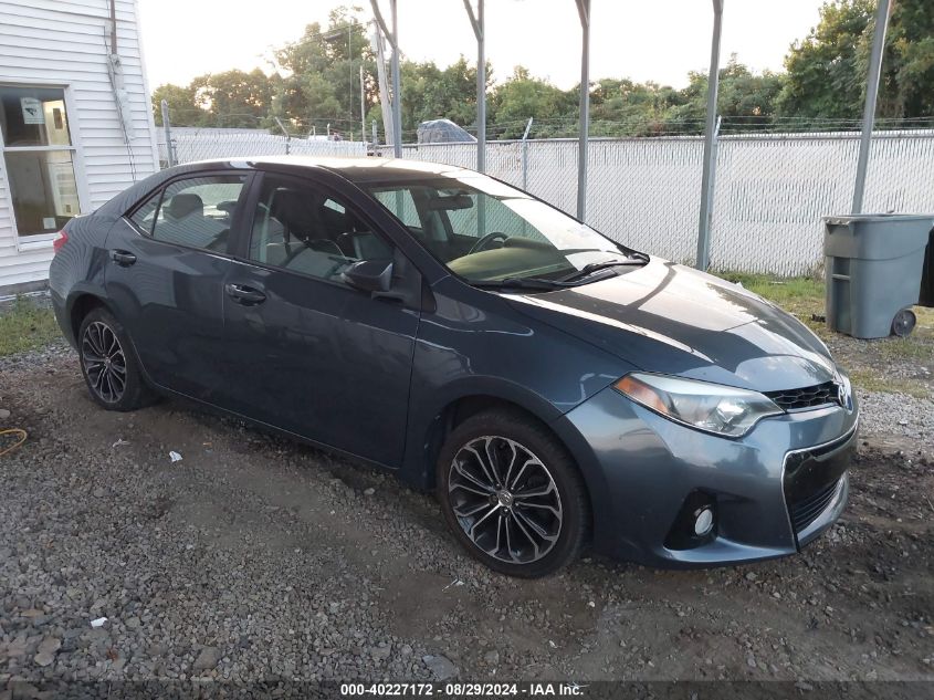 VIN 2T1BURHE7EC049503 2014 Toyota Corolla, S Plus no.1