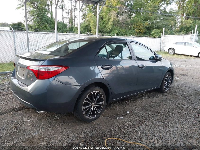 VIN 2T1BURHE7EC049503 2014 Toyota Corolla, S Plus no.4