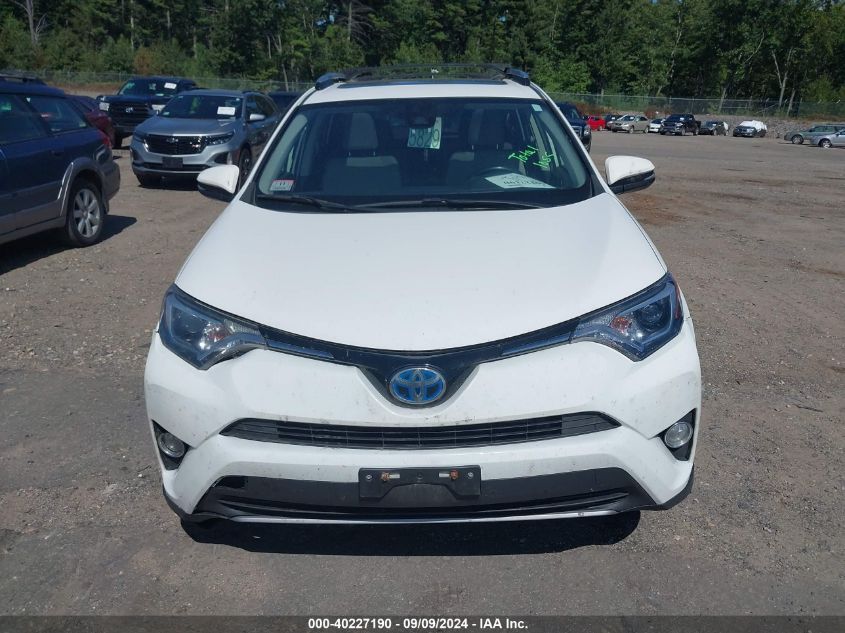 2017 Toyota Rav4 Hybrid Xle VIN: JTMRJREV9HD141411 Lot: 40227190