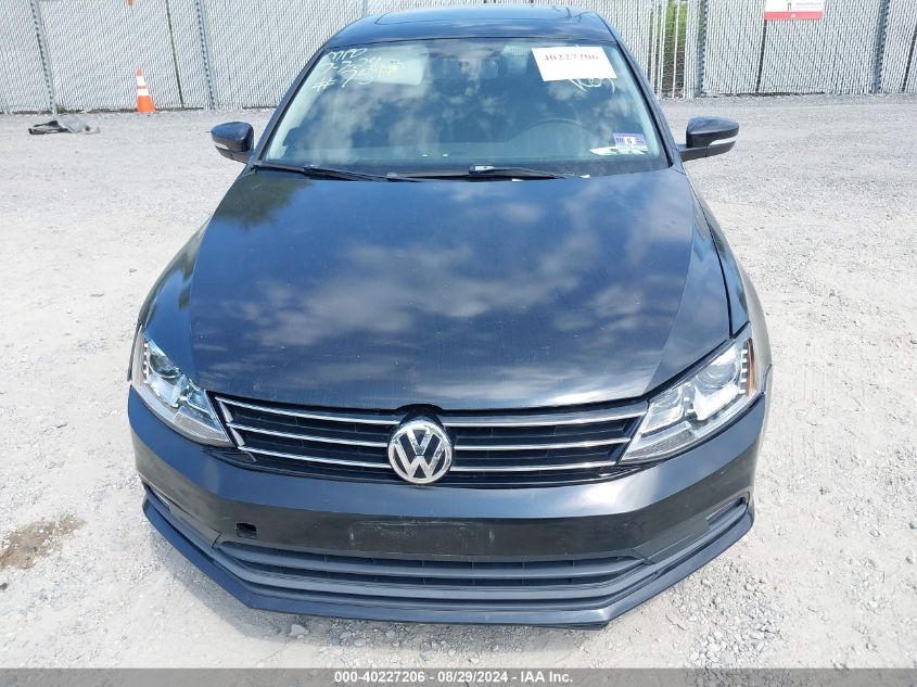 2015 Volkswagen Jetta 1.8T Sel VIN: 3VWL17AJ5FM282424 Lot: 40227206