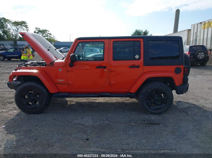 2015 Jeep Wrangler Unlimited Sahara VIN: 1C4BJWEG9FL708155 Lot: 40227233