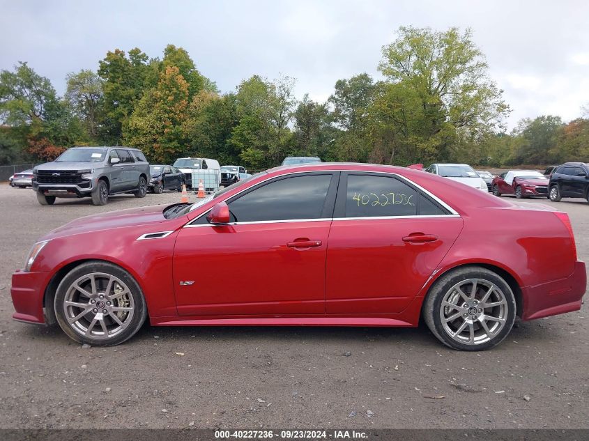 2012 Cadillac Cts-V VIN: 1G6DV5EP1C0149496 Lot: 40227236