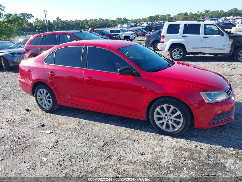 2015 Volkswagen Jetta 1.8T Se VIN: 3VWD17AJ1FM327220 Lot: 40227241