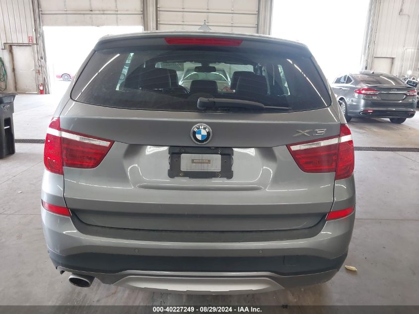 2015 BMW X3 XDRIVE28D - 5UXWY3C51F0E95055