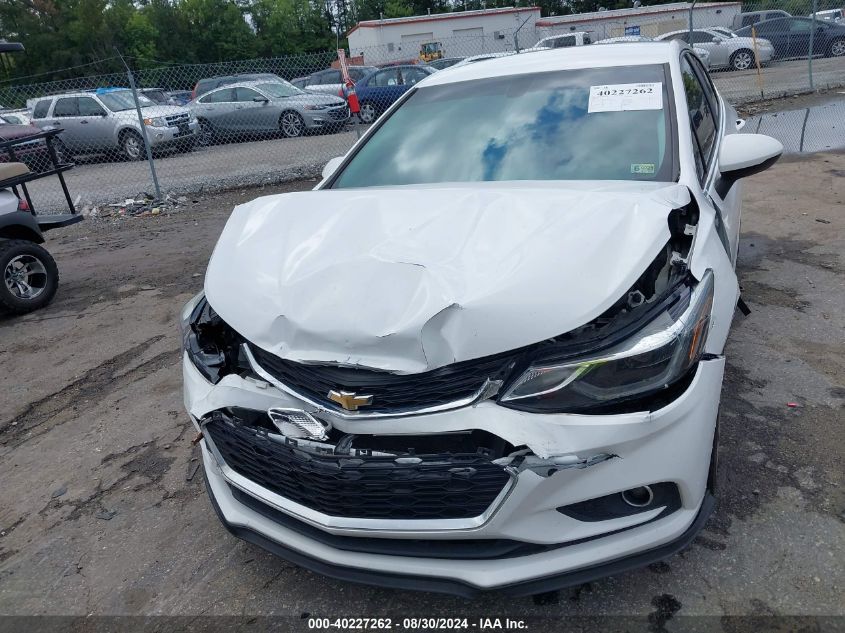 2017 Chevrolet Cruze Lt Auto VIN: 3G1BE6SM4HS595302 Lot: 40227262