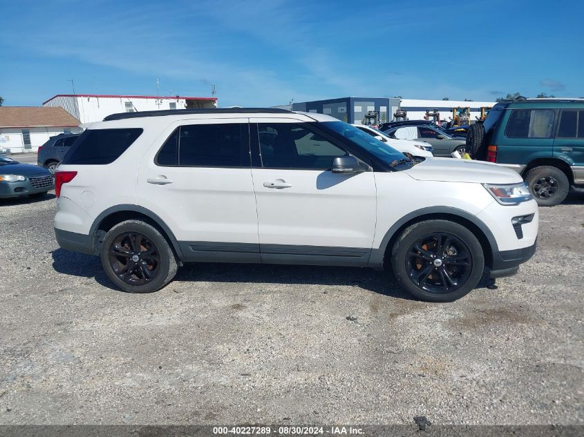 2018 Ford Explorer Xlt VIN: 1FM5K7D8XJGC54344 Lot: 40227289