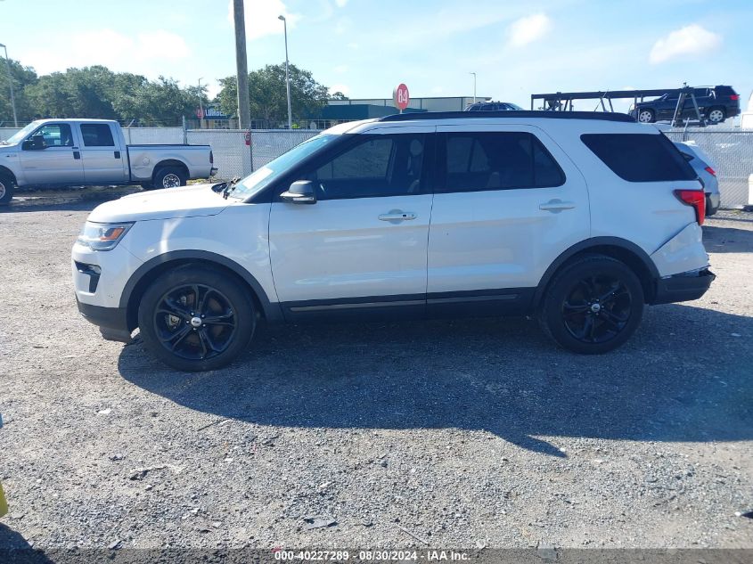 2018 Ford Explorer Xlt VIN: 1FM5K7D8XJGC54344 Lot: 40227289