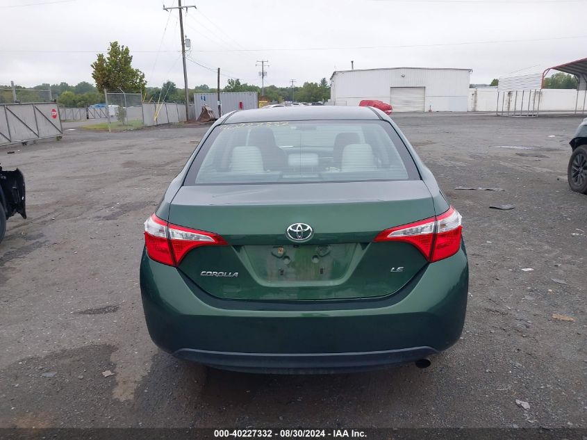 2014 Toyota Corolla Le VIN: 2T1BURHE9EC118871 Lot: 40227332