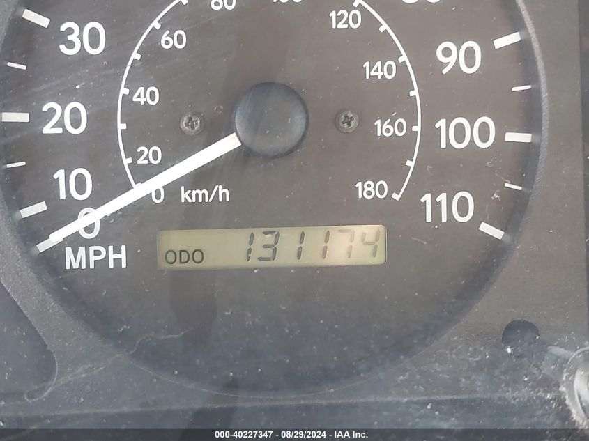 2000 Toyota Corolla Ce VIN: 2T1BR12E7YC308183 Lot: 40227347