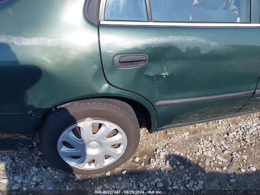 2000 Toyota Corolla Ce VIN: 2T1BR12E7YC308183 Lot: 40227347