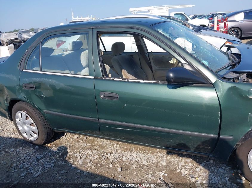 2000 Toyota Corolla Ce VIN: 2T1BR12E7YC308183 Lot: 40227347