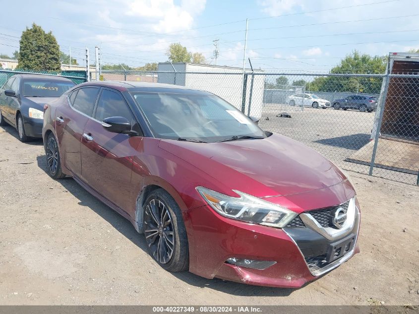 2016 Nissan Maxima 3.5 Sl VIN: 1N4AA6AP7GC425679 Lot: 40227349