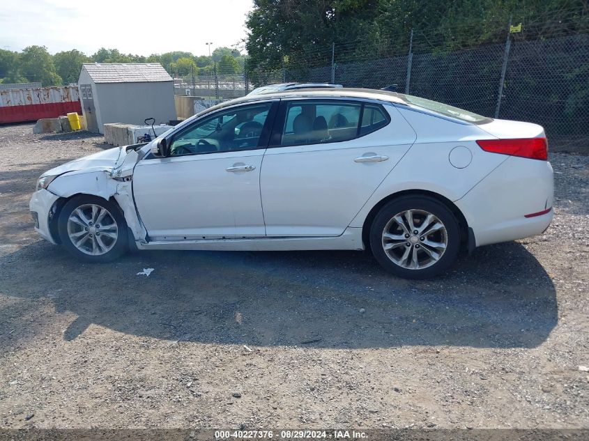 2013 Kia Optima Ex VIN: 5XXGN4A74DG254625 Lot: 40227376