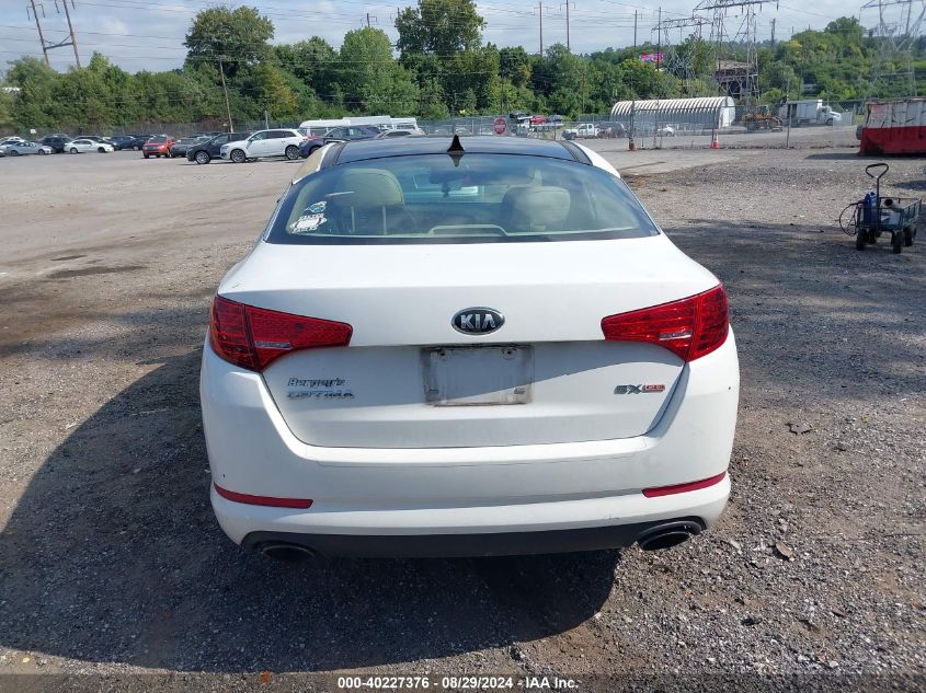 2013 Kia Optima Ex VIN: 5XXGN4A74DG254625 Lot: 40227376