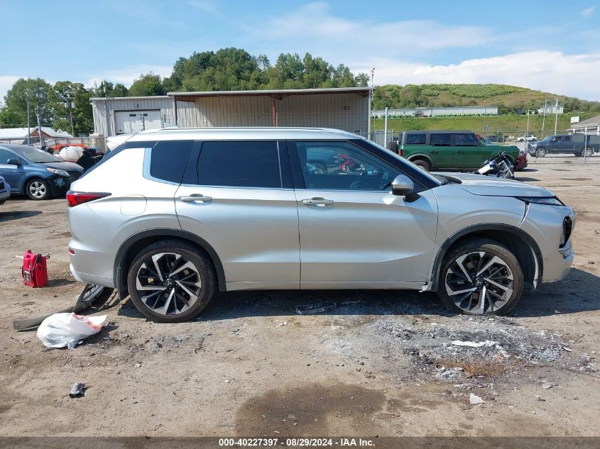 2022 Mitsubishi Outlander Sel 2.5 S-Awc/Sel Launch Edition S-Awc/Sel Special Edition VIN: JA4J4VA84NZ009906 Lot: 40227397