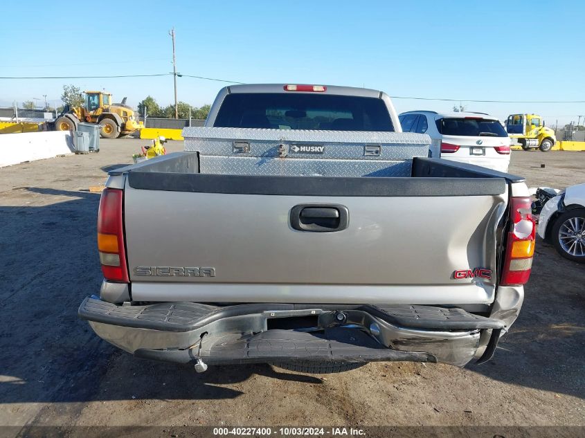 2002 GMC Sierra 1500 Sle VIN: 2GTEC19V721137459 Lot: 40227400