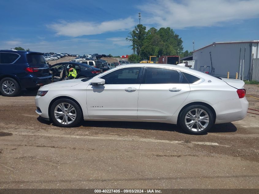 2015 Chevrolet Impala 2Lt VIN: 1G1125S37FU116616 Lot: 40227405