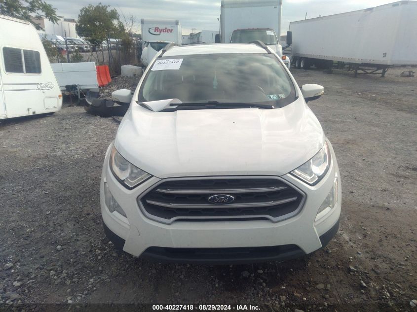 2019 Ford Ecosport Se VIN: MAJ6S3GLXKC277008 Lot: 40227418