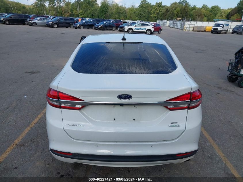 2018 Ford Fusion Se VIN: 3FA6P0HD2JR175791 Lot: 40227421