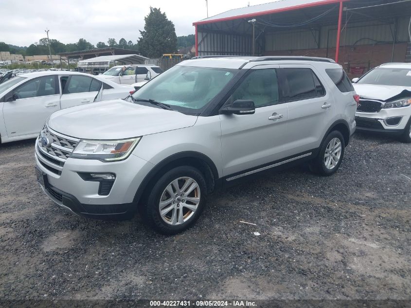 1FM5K8DH7JGB80662 2018 FORD EXPLORER - Image 2