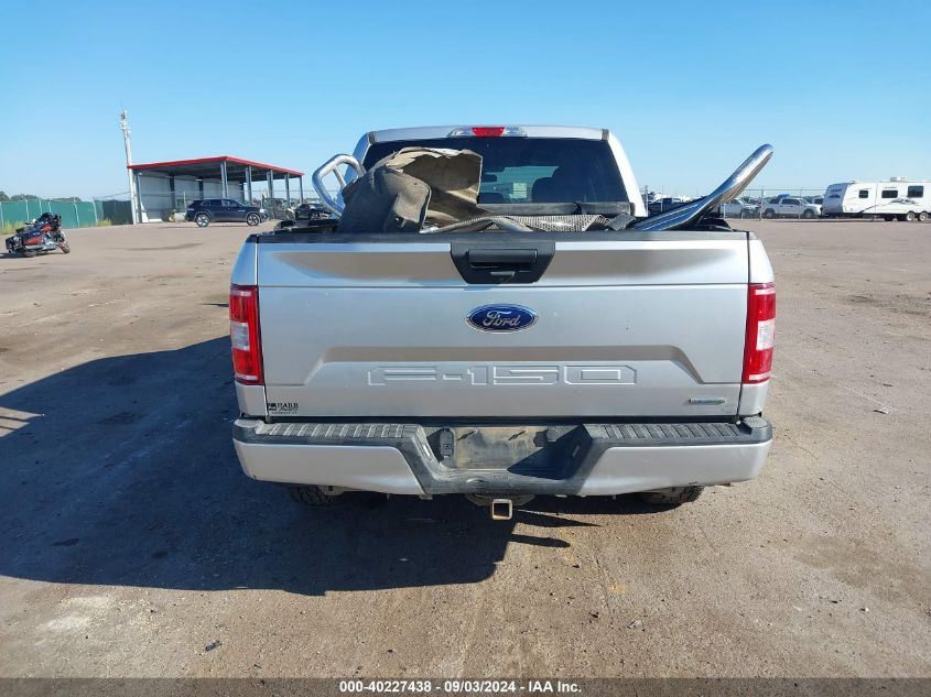 2018 Ford F-150 Xl VIN: 1FTEW1EP2JFB58161 Lot: 40227438