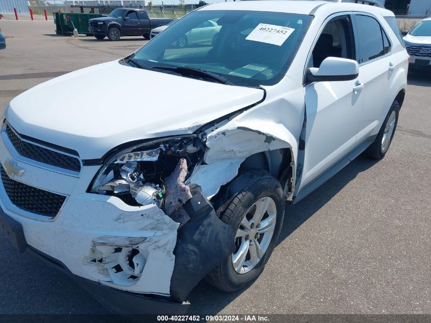 2012 Chevrolet Equinox 1Lt VIN: 2GNALDEK6C1177911 Lot: 40227452