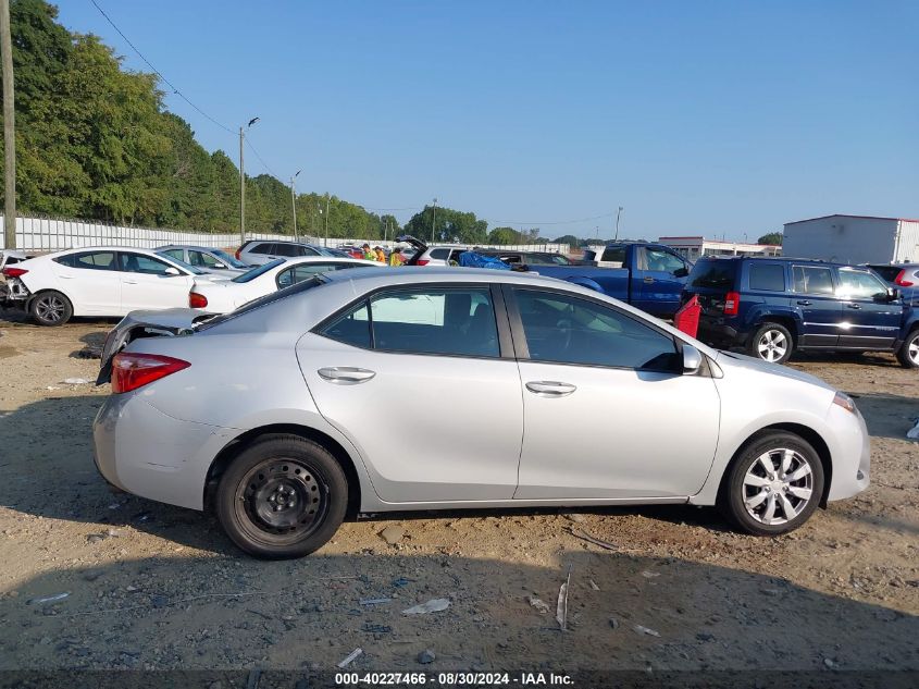 2019 Toyota Corolla Le VIN: 2T1BURHE6KC208698 Lot: 40227466