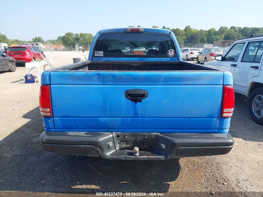 2002 Dodge Dakota Sport VIN: 1B7HL38X62S539923 Lot: 40227470