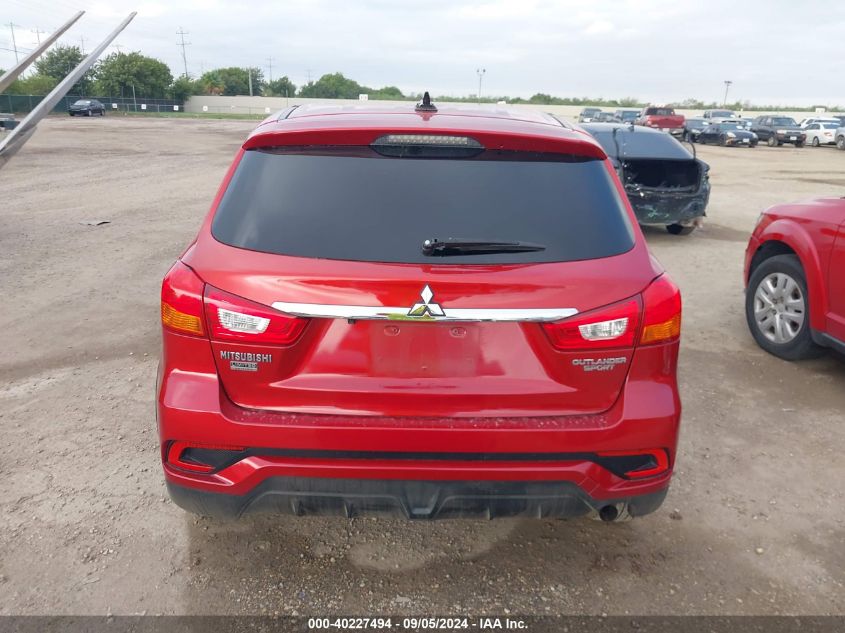 2019 Mitsubishi Outlander Sport 2.0 Le VIN: JA4AP3AU6KU008600 Lot: 40227494