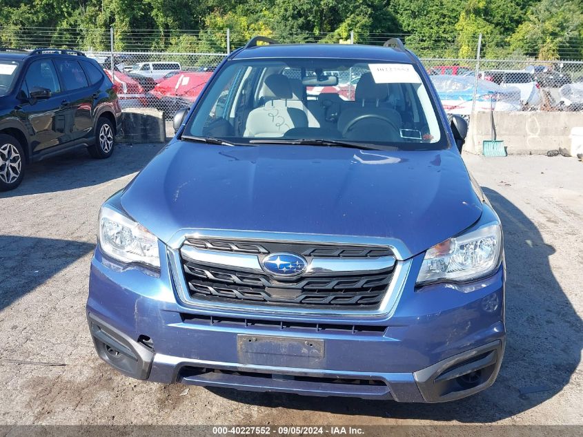 2017 Subaru Forester 2.5I VIN: JF2SJABC9HH425752 Lot: 40227552