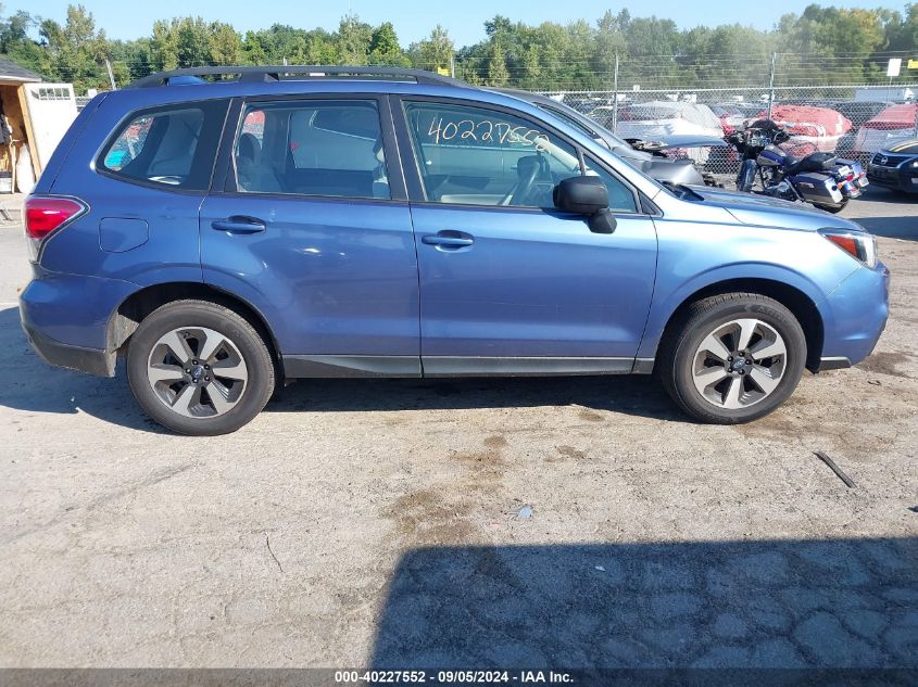 2017 Subaru Forester 2.5I VIN: JF2SJABC9HH425752 Lot: 40227552