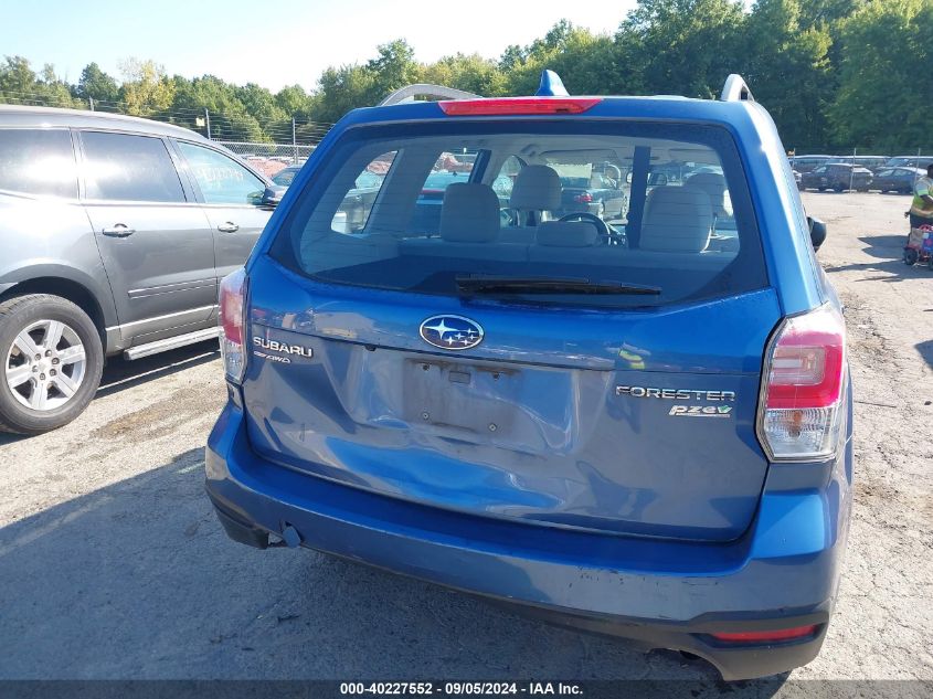 2017 Subaru Forester 2.5I VIN: JF2SJABC9HH425752 Lot: 40227552