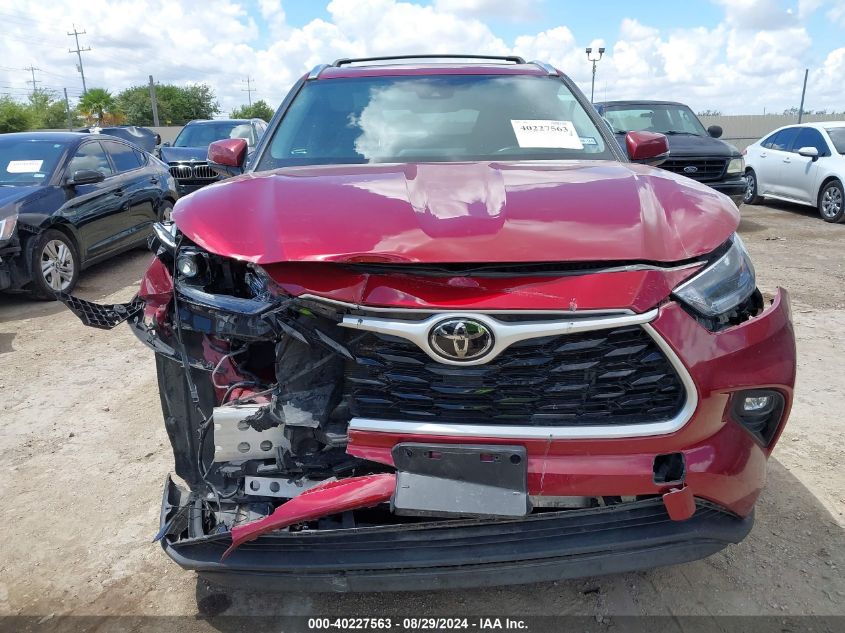 2021 TOYOTA HIGHLANDER XLE - 5TDGZRAH4MS081214