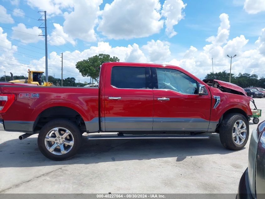 2023 FORD F-150 LARIAT - 1FTFW1E83PFA49665