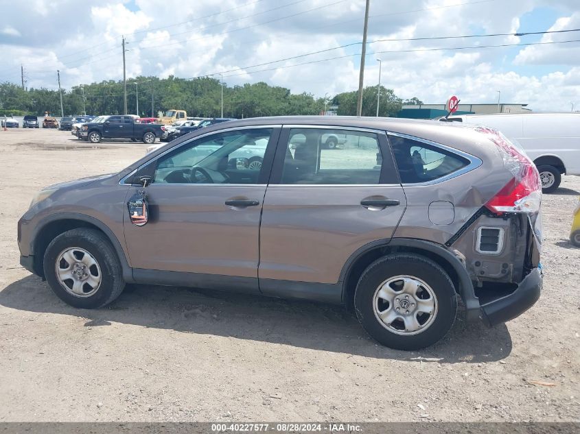 2013 HONDA CR-V LX - 5J6RM3H31DL040694