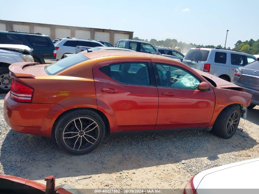 2008 Dodge Avenger R/T VIN: 1B3LC76M98N204013 Lot: 40227582