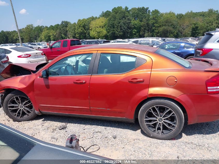 2008 Dodge Avenger R/T VIN: 1B3LC76M98N204013 Lot: 40227582