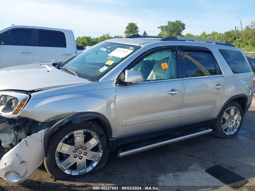 2010 GMC Acadia Slt-2 VIN: 1GKLRNED4AJ126132 Lot: 40227583