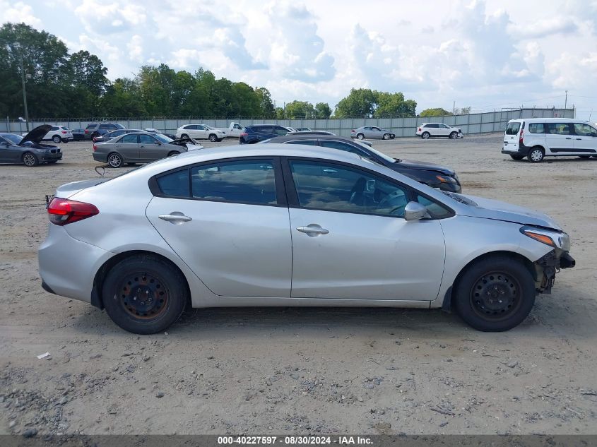 2018 Kia Forte Lx VIN: 3KPFL4A74JE197106 Lot: 40227597