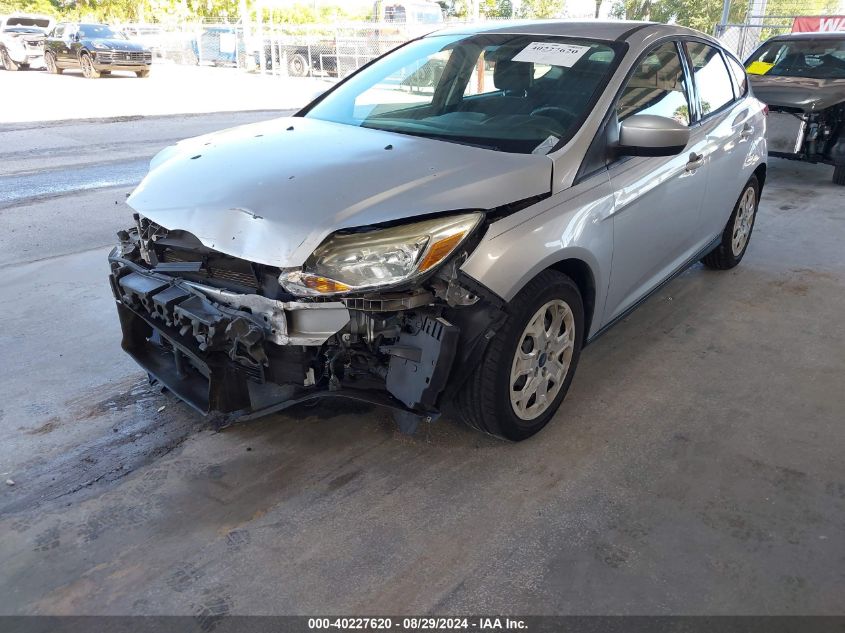 2012 Ford Focus Se VIN: 1FAHP3K21CL337526 Lot: 40227620