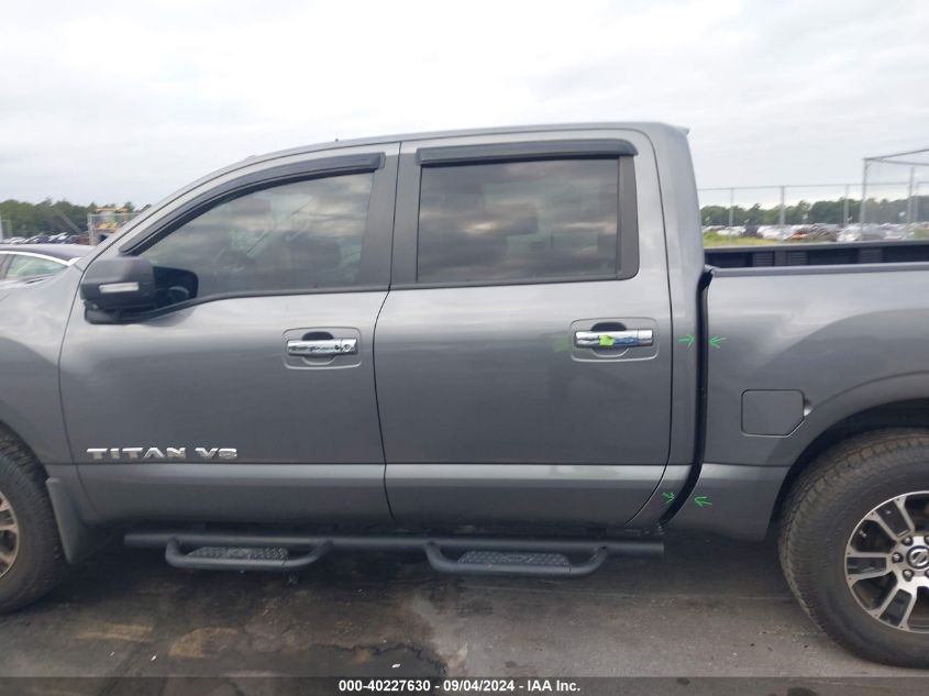 2019 Nissan Titan Sv VIN: 1N6AA1E57KN505077 Lot: 40227630