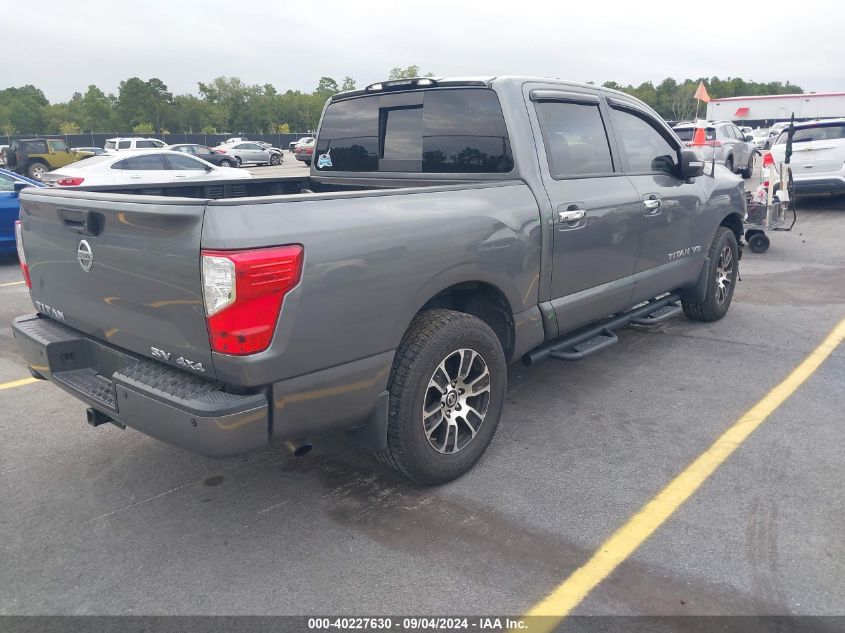 2019 Nissan Titan Sv VIN: 1N6AA1E57KN505077 Lot: 40227630