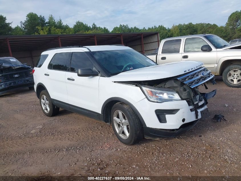 1FM5K8B85JGC44071 2018 FORD EXPLORER - Image 1