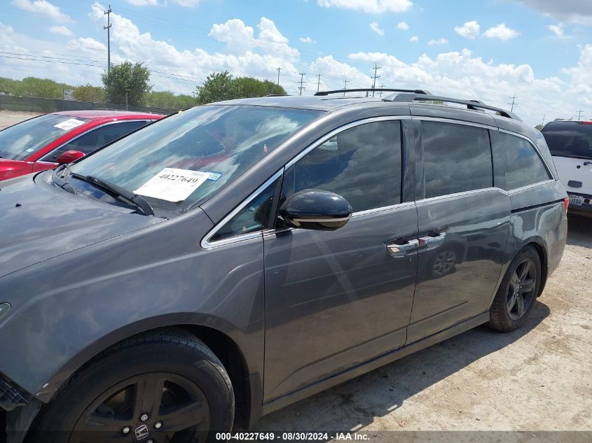 2014 Honda Odyssey Touring/Touring Elite VIN: 5FNRL5H92EB068971 Lot: 40227649