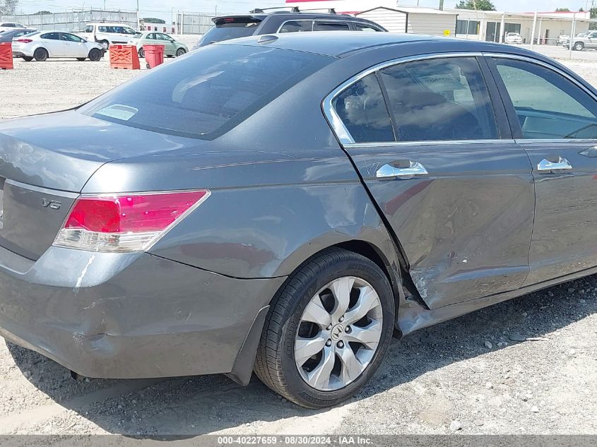 2008 Honda Accord 3.5 Ex-L VIN: 1HGCP36808A087462 Lot: 40227659