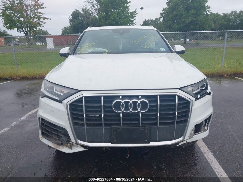 2021 Audi Q7 Premium 45 Tfsi Quattro Tiptronic VIN: WA1AJAF75MD035914 Lot: 40227664