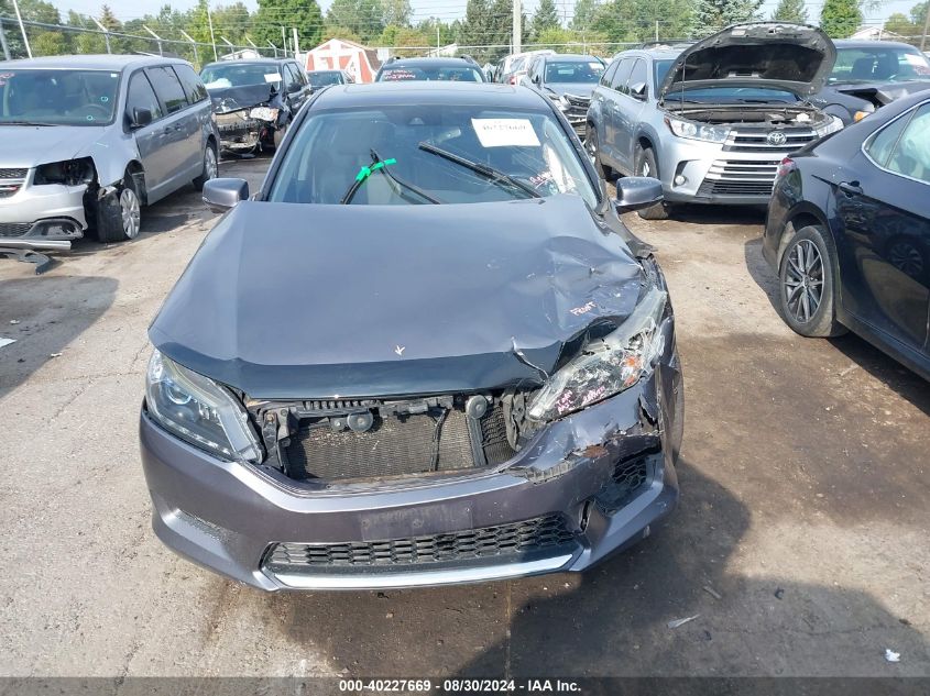 2014 Honda Accord Hybrid Ex-L VIN: 1HGCR6F50EA006036 Lot: 40227669