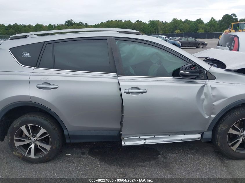 2018 Toyota Rav4 Xle VIN: 2T3WFREV6JW509427 Lot: 40227685